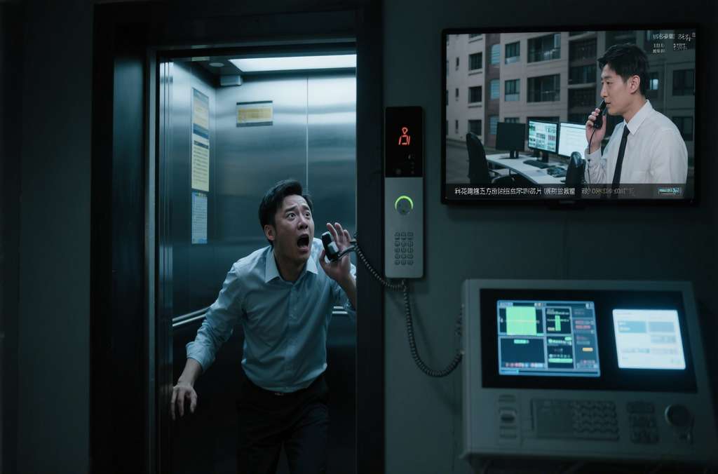 科苑隆電梯五方對講：為房產項目筑牢 “生命安全網(wǎng)”
