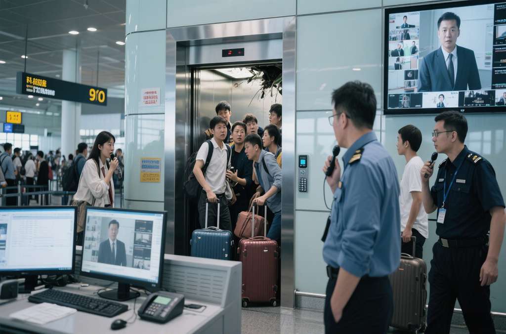 科苑隆電梯五方對講系統(tǒng)：機場垂直交通的安全守護者